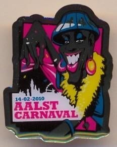Carnaval Aalst pin 2010, Ophalen of Verzenden