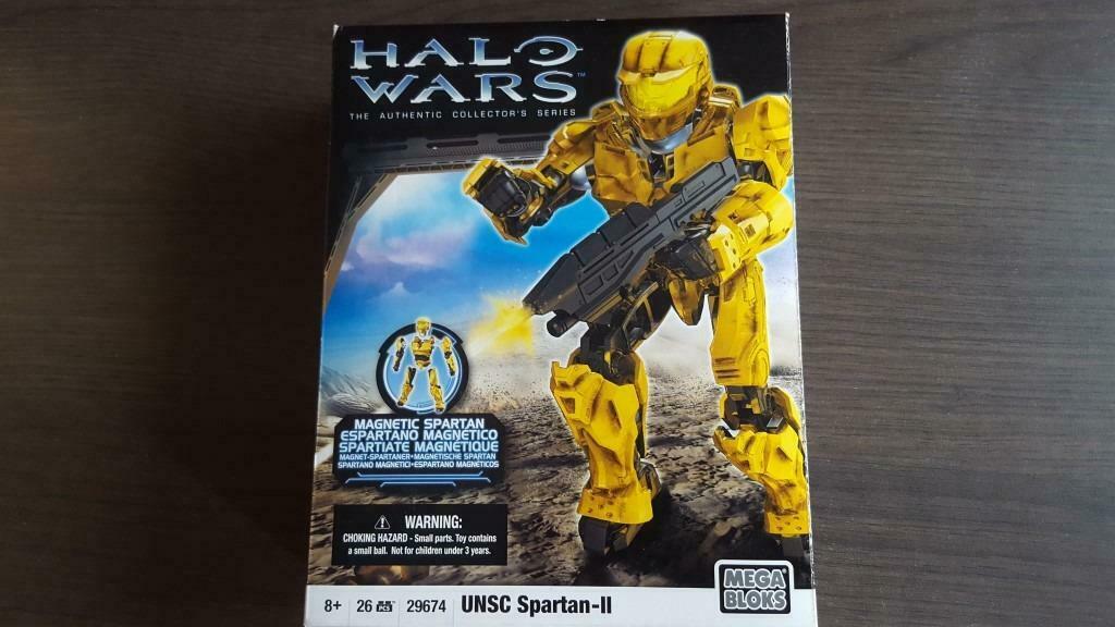 Mega Bloks 29674 Halo Wars UNSC Yellow Spartan II Magnext, Enlèvement ou Envoi, Comme neuf, Ensemble complet, Duplo
