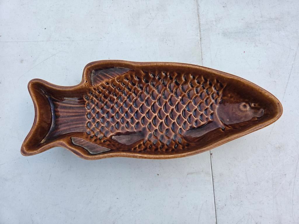 Bocal à poissons en céramique antique., Enlèvement ou Envoi