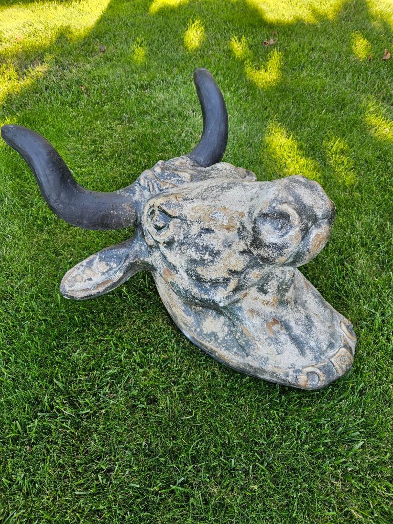 Stierkop /hoofd  ook bronzen kalf te koop ruime keuze brons!, Antiek en Kunst, Ophalen of Verzenden