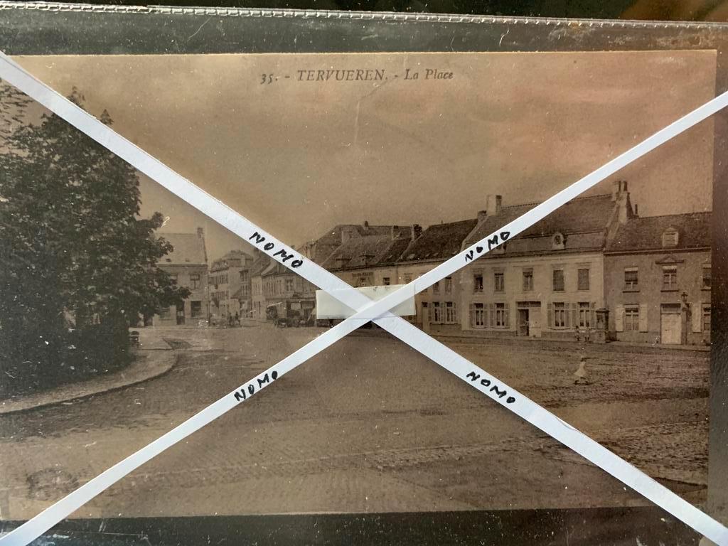 Tervuren 25 Grand Place avec maisons, Enlèvement ou Envoi, Non affranchie, Brabant Flamand