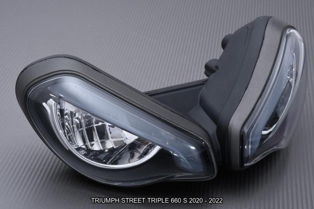 Phare / Optique LED AVDB TRIUMPH STREET TRIPLE 660 2020 2022, Enlèvement ou Envoi, Neuf
