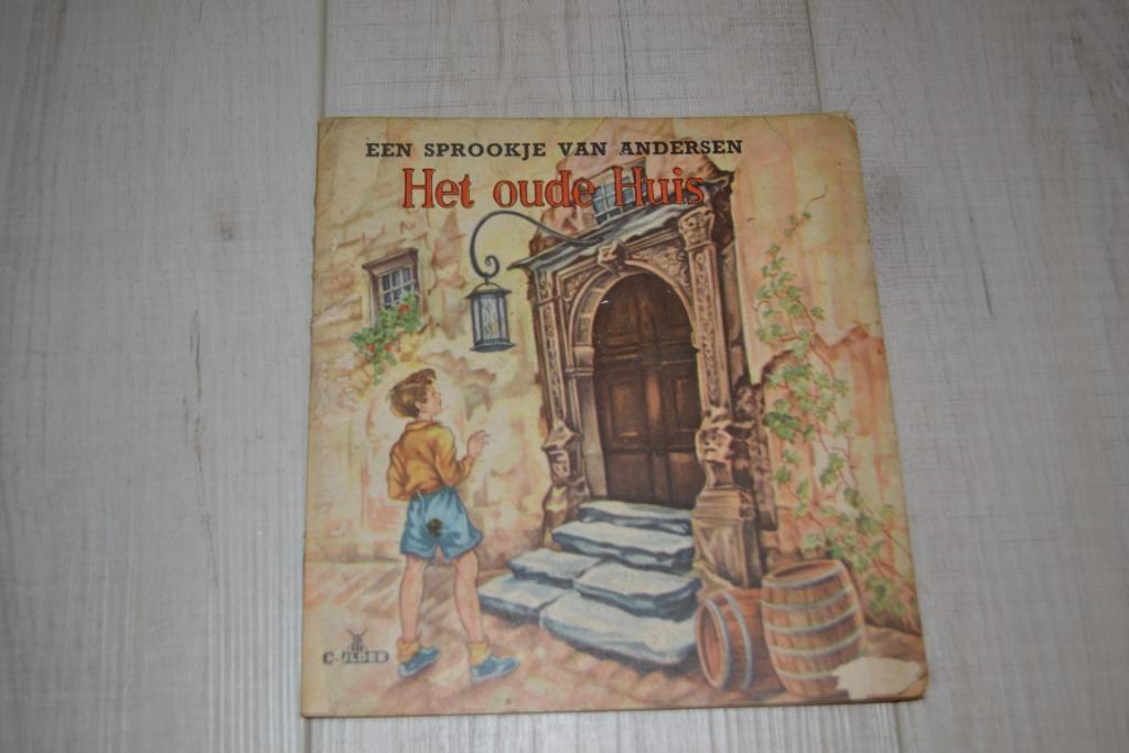 Zeer oud prentenboek: Het oude huis, Antiek en Kunst, Ophalen of Verzenden