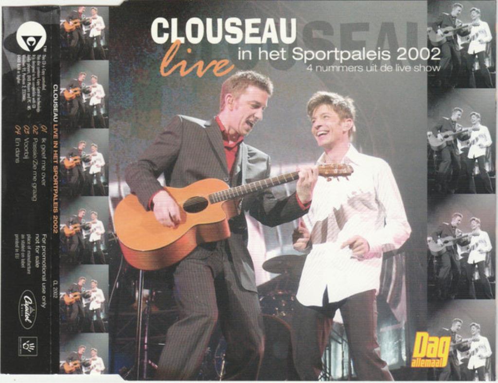 Clouseau - Live in het Sportpaleis 2002 (cd maxi -4 nummers), Ophalen of Verzenden