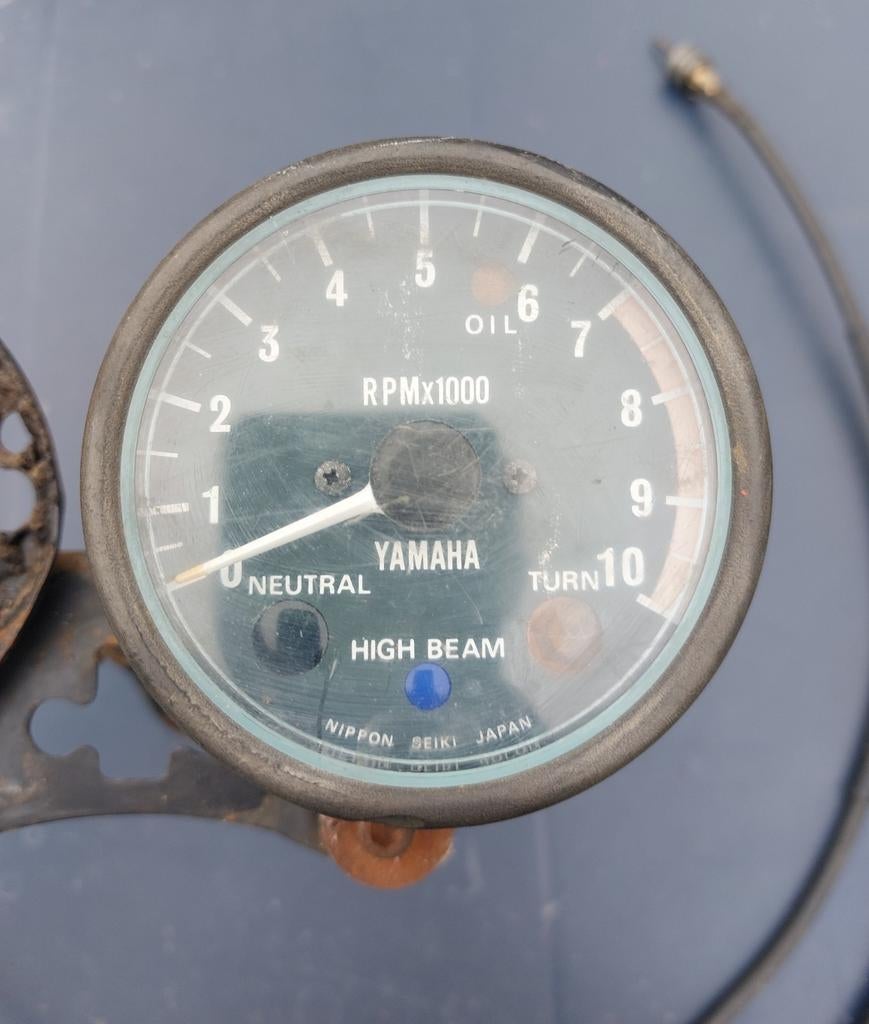 Yamaha DT 250/400 MX 1977-1980 Toerenteller, Motoren, Ophalen of Verzenden, Gebruikt