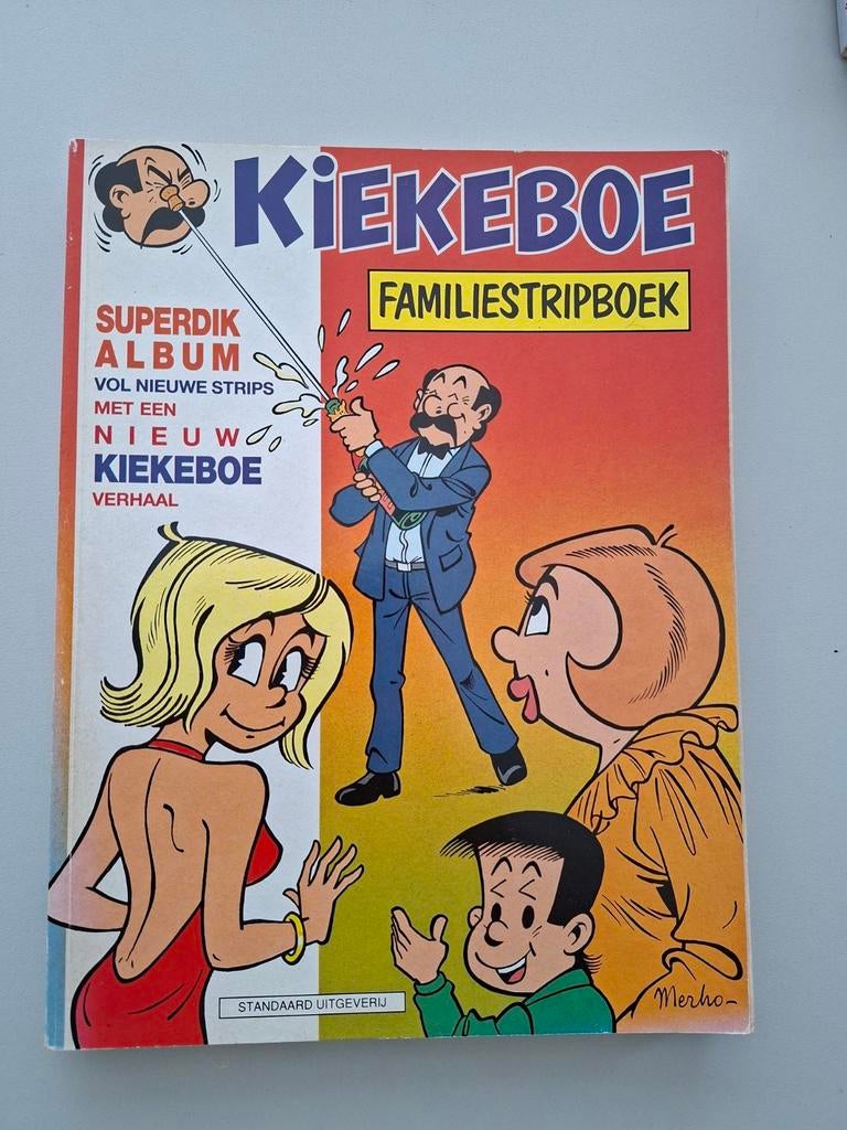 - Familiestripboek Kiekeboe winter 91, Boeken, Ophalen, Zo goed als nieuw, Willy Vandersteen