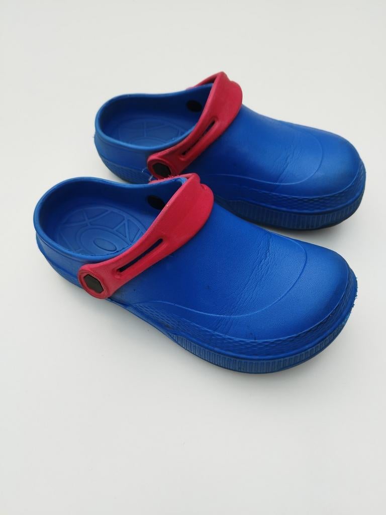 Blauwe clogs/crocs klompen Maat 32, 1 zomer gedragen, Ophalen, Gebruikt