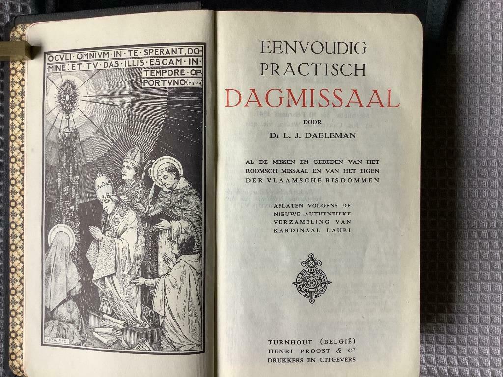 missel de jour pratique simple du Dr L.J.DAELEMAN, Dr.L.J.Daeleman, Christianisme | Catholique, Enlèvement ou Envoi, Utilisé