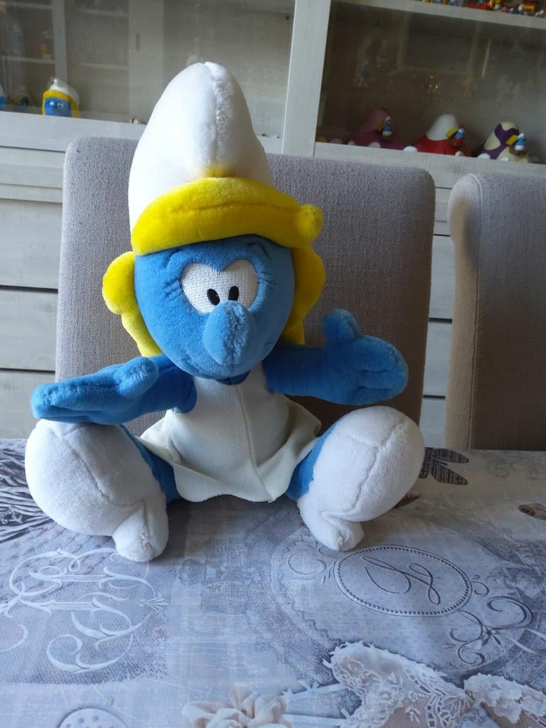 Peluche Schtroumpfette, Enlèvement, Utilisé, Schtroumpfette, Poupée, Figurine ou Peluche