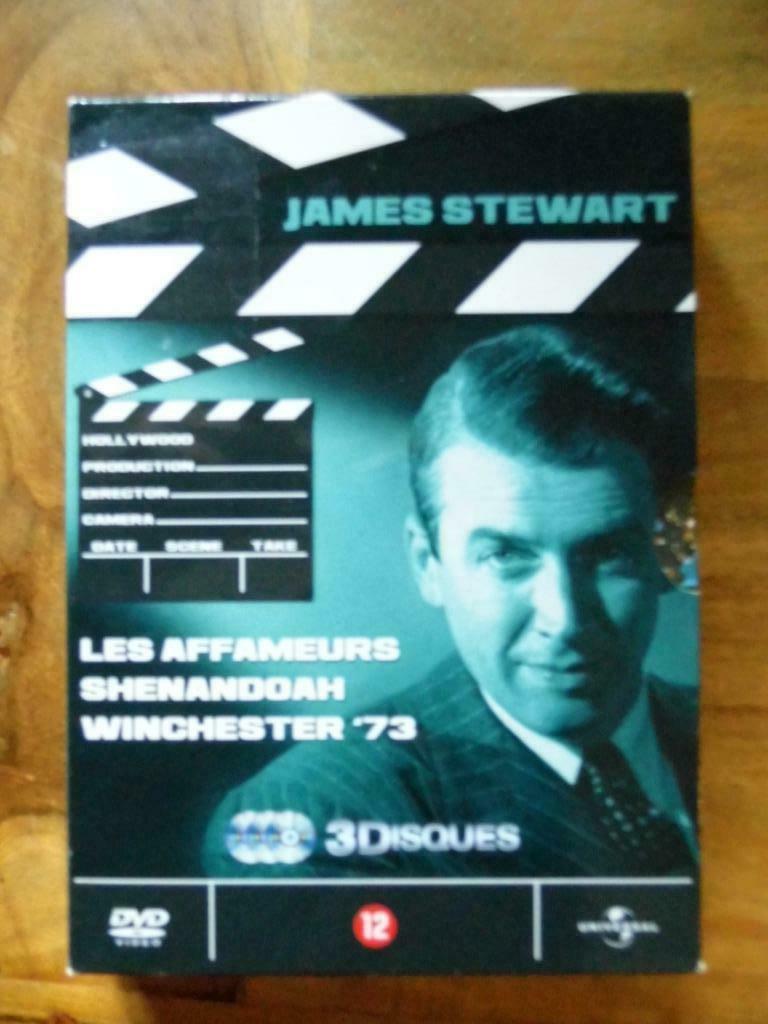 )))  Coffret James Stewart  //  3 Western   (((, Tous les âges, Enlèvement ou Envoi, Comme neuf, Coffret