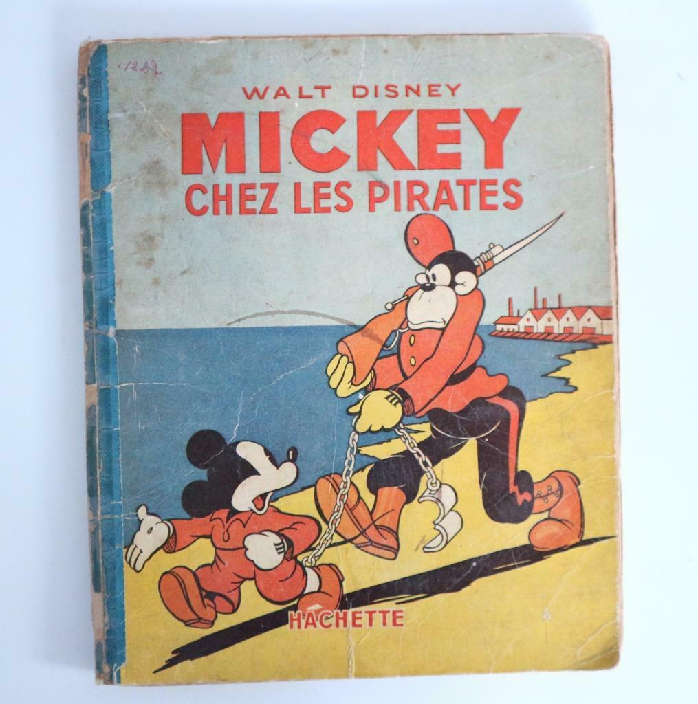 bd MICKEY (Hachette) 14 . Mickey chez les pirates 1937, Livres, BD, Enlèvement ou Envoi