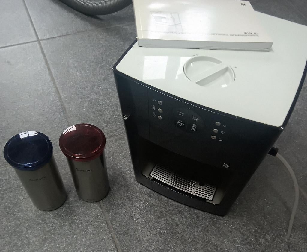 Senseo koffiemachine WMF, Ophalen, Gebruikt, Koffiemachine, Koffiepads en cups