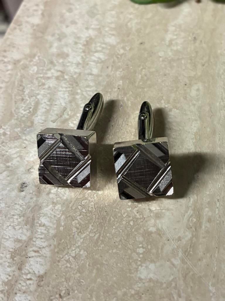 Boutons de manchette vintage, Enlèvement ou Envoi, Comme neuf