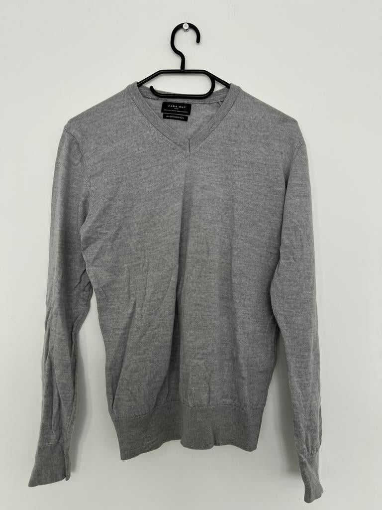 Pull Zara, Vêtements | Hommes, Pulls & Vestes, Gris, Comme neuf, Taille 46 (S) ou plus petite, Enlèvement ou Envoi