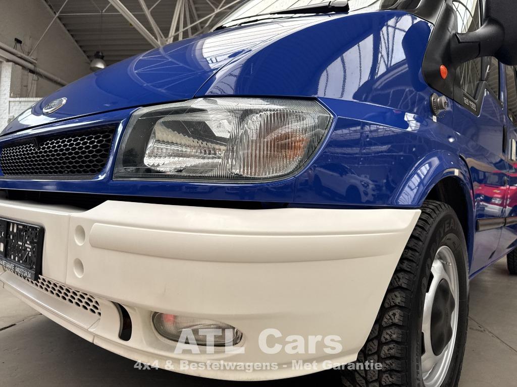 Ford Transit 2.4 Diesel | WEBASTO | 8+1 | AIRCO, Auto's, 4 cilinders, Blauw, 9 zetels, Bedrijf