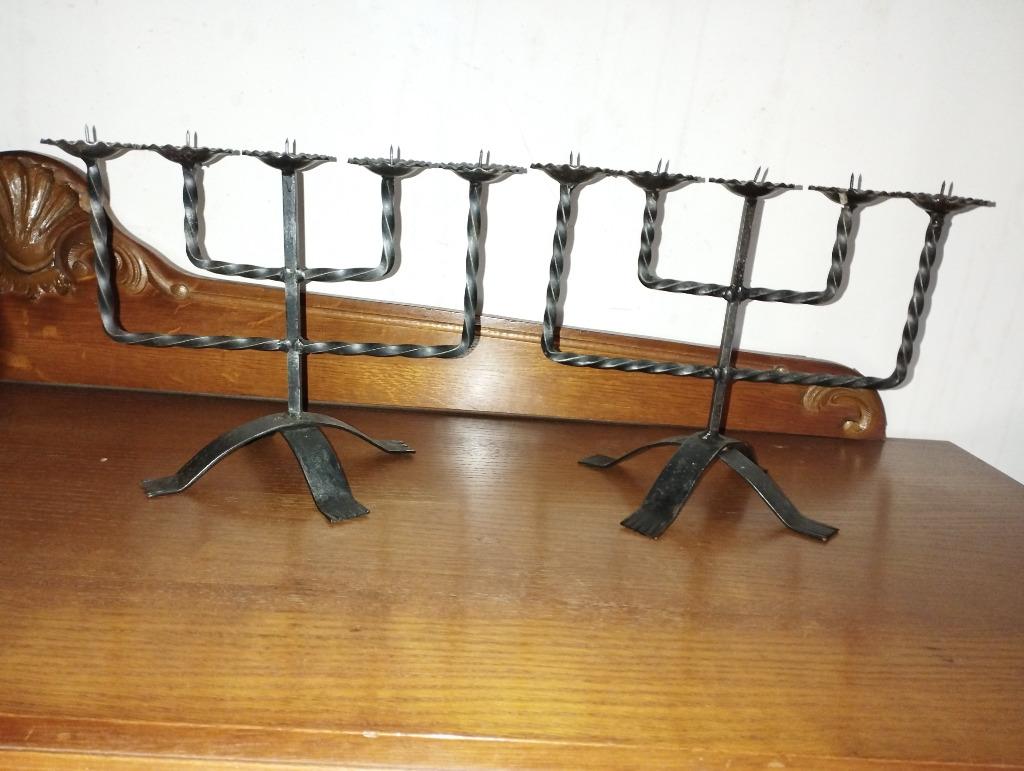 Chandeliers rustiques 12,50€ pièce ou 20€ pour les deux., Enlèvement, Utilisé