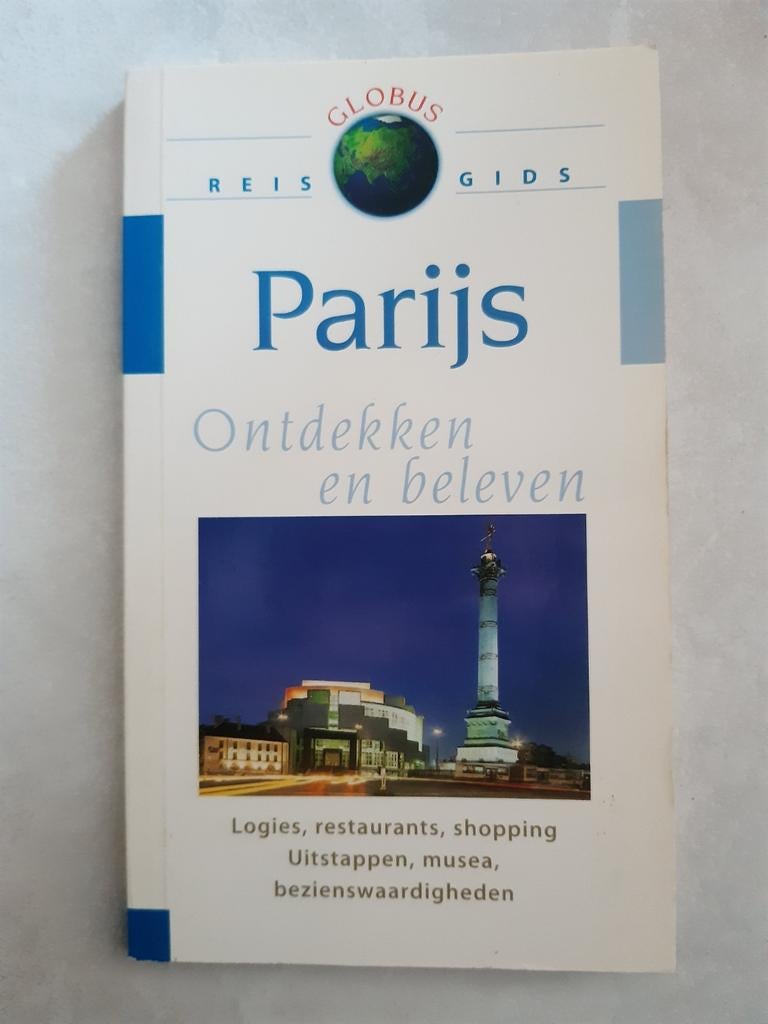 Globus reisgids - Parijs - NL, Overige merken, Europa, Ophalen of Verzenden, Zo goed als nieuw