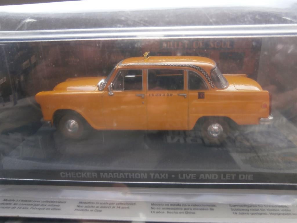 Taxi Checker Marathon + magazine, Envoi, Neuf, Voiture