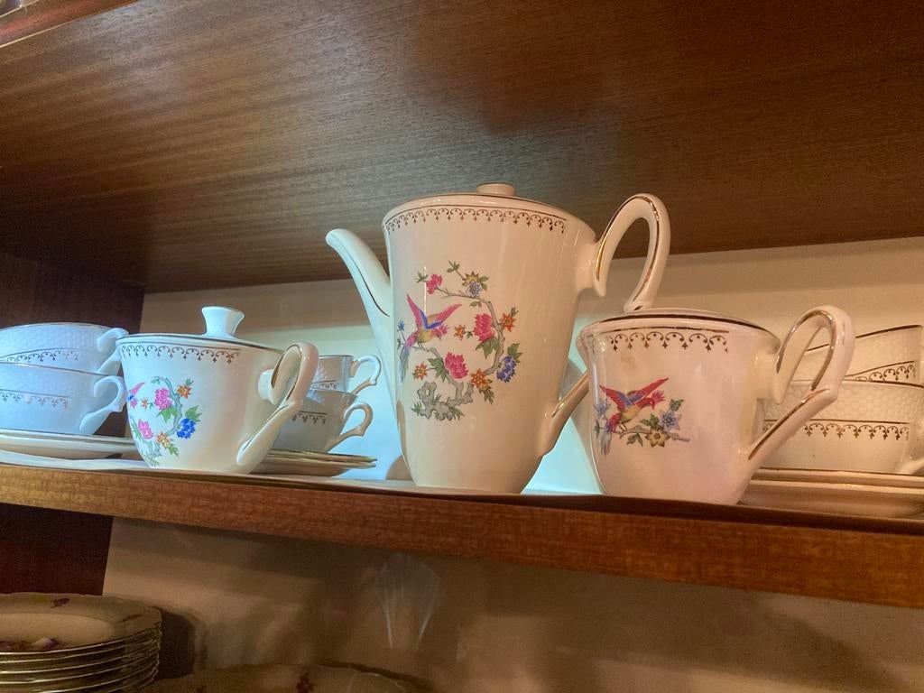 Antiek servies, Ophalen