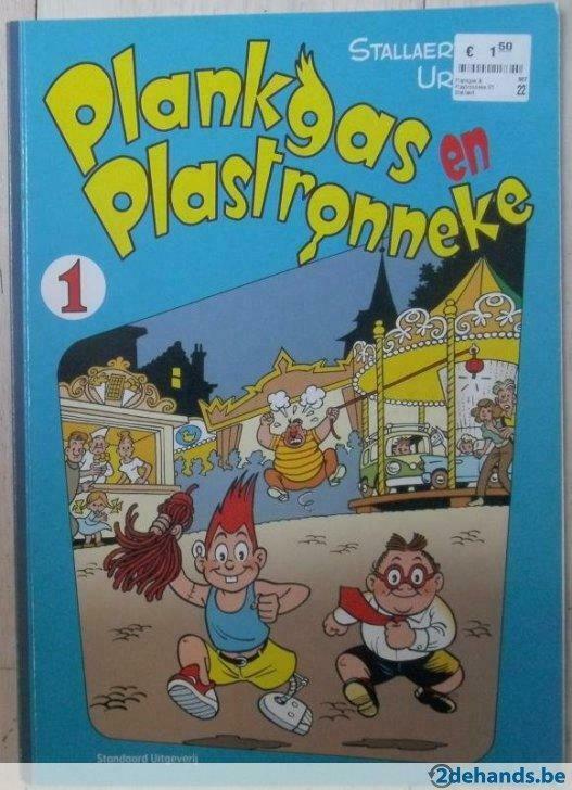strips Plankgas en Plastronneke, Boeken, Stripverhalen, Ophalen of Verzenden, Gelezen