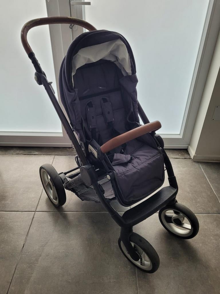 Mutsy Evo 3-in-1 kinderwagen + accessoires, Kinderen en Baby's, Buggy's, Overige merken, Duomodel, Regenhoes, Verstelbare rugleuning