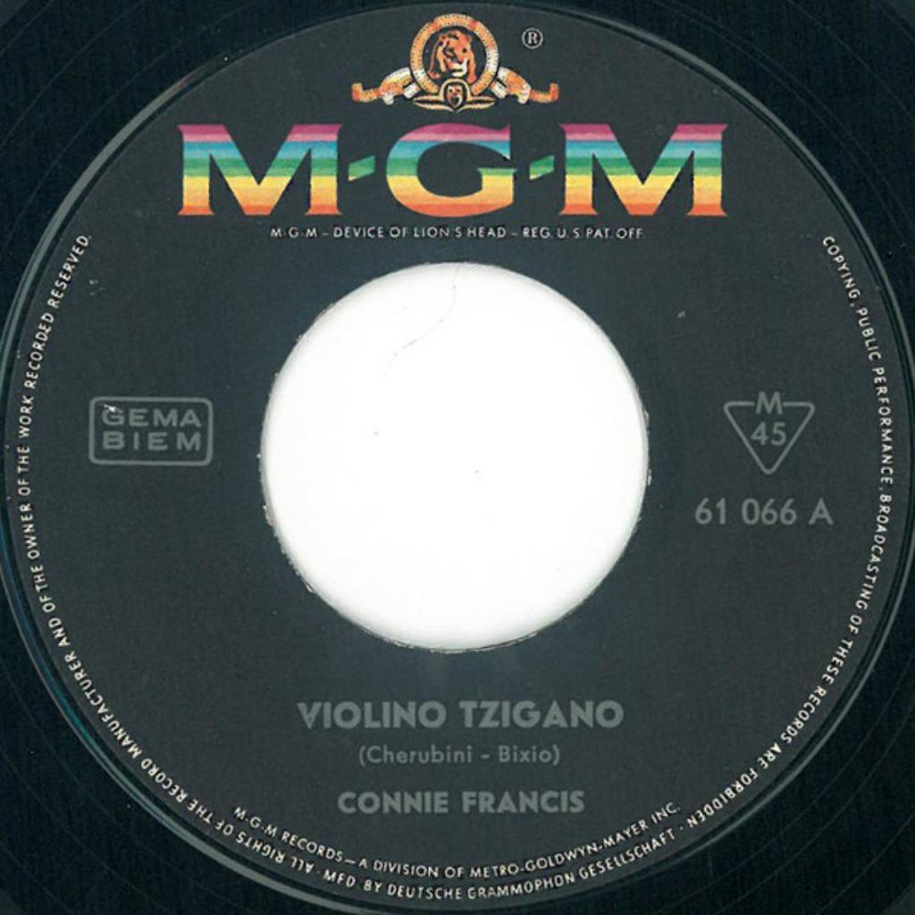 Connie Francis - Violino Tzigano, Ophalen of Verzenden, Gebruikt, Pop