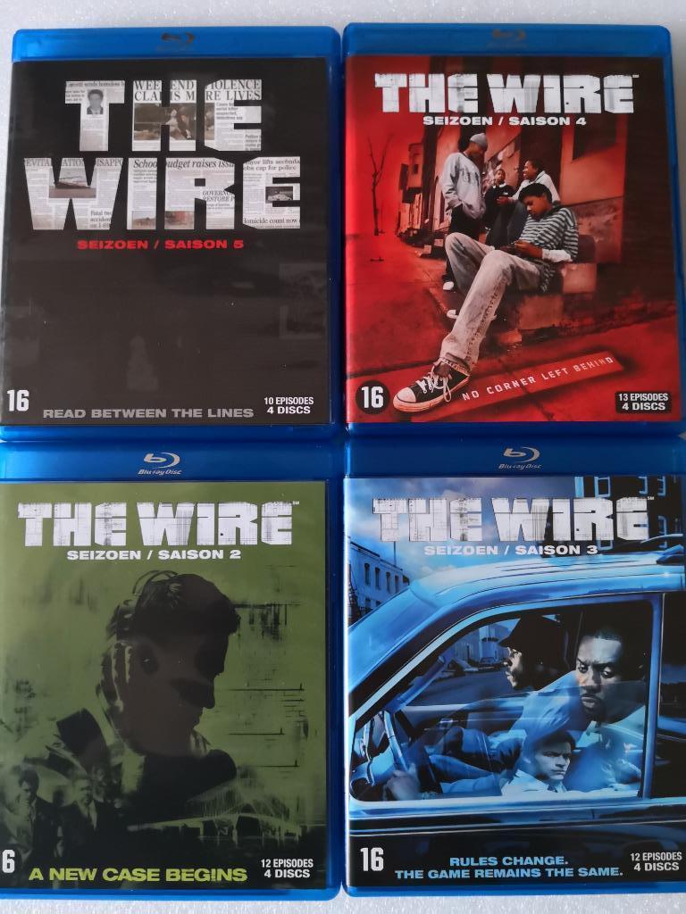 Blu-ray boxen the wire seizoenen 2,3,4 uit te kiezen, Ophalen of Verzenden