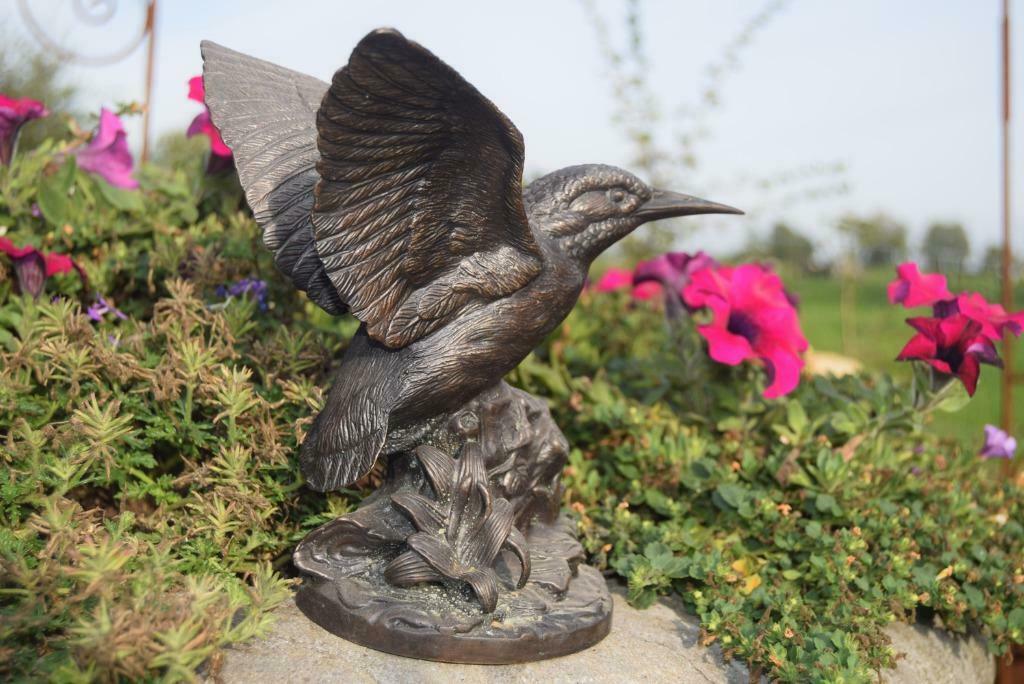 Dierlijk brons, de ijsvogel, Ophalen of Verzenden, Brons