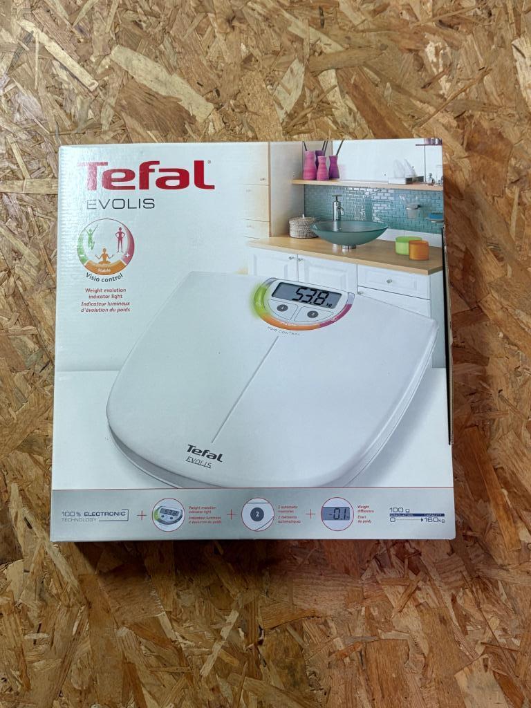 Tefal Evolis personenweegschaal, 100 kg ou plus, Enlèvement ou Envoi, Utilisé, Pèse-personne