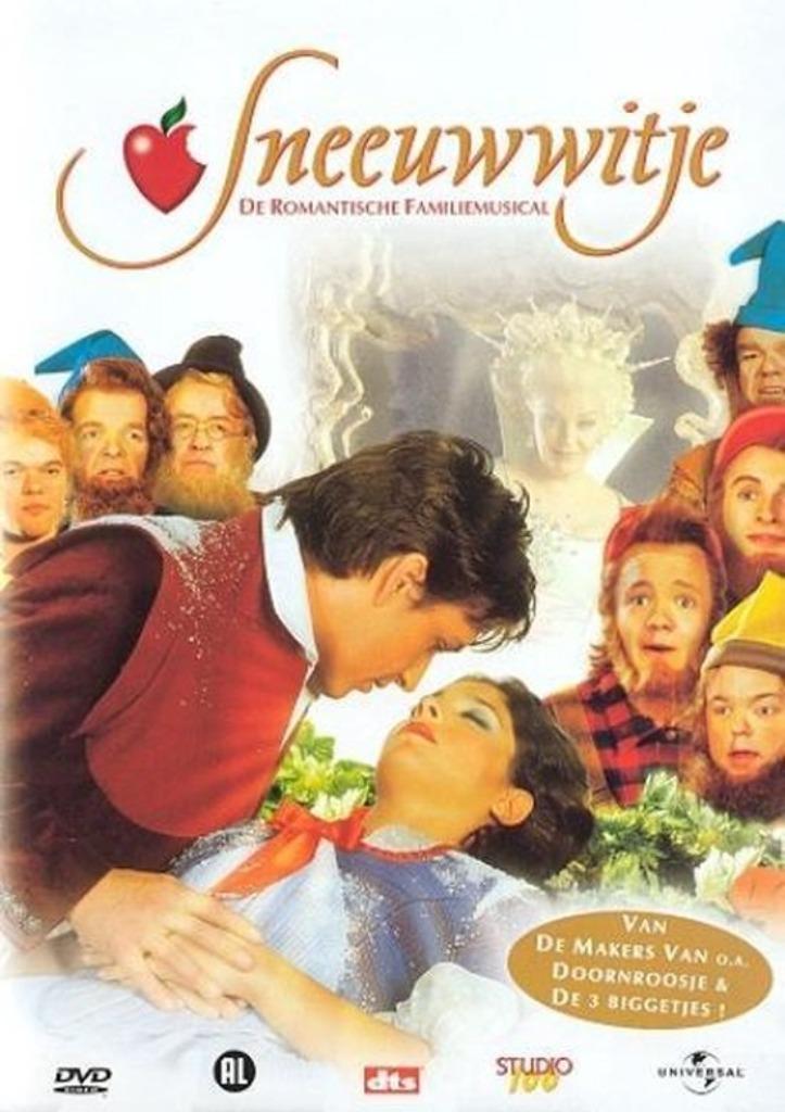 Sneeuwwitje  dvd musical, Ophalen of Verzenden