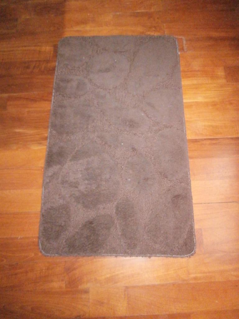 Carpette de salle de bain, Enlèvement, Utilisé, Brun