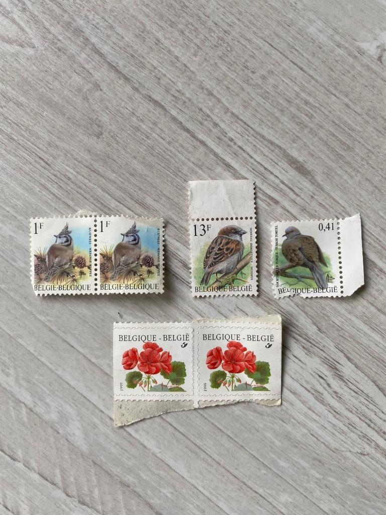 Belgische vintage postzegels jaren 90, Postzegels en Munten, Ophalen, Postfris