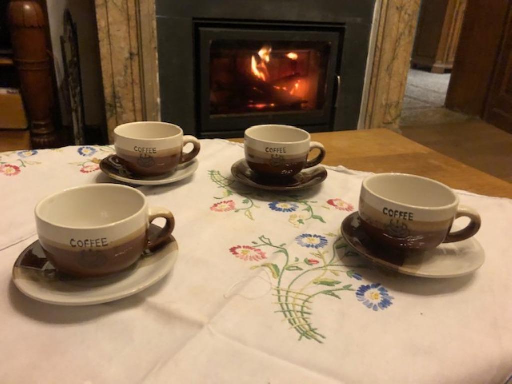 Koffieservice, Ophalen
