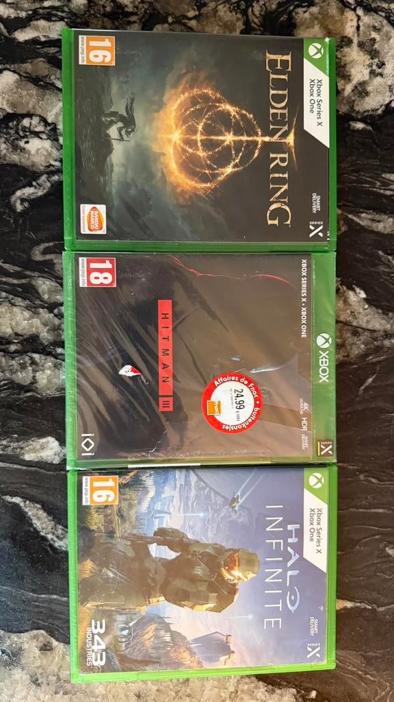 Xbox games - hitman / elden ring / halo, Consoles de jeu & Jeux vidéo, Enlèvement, Comme neuf