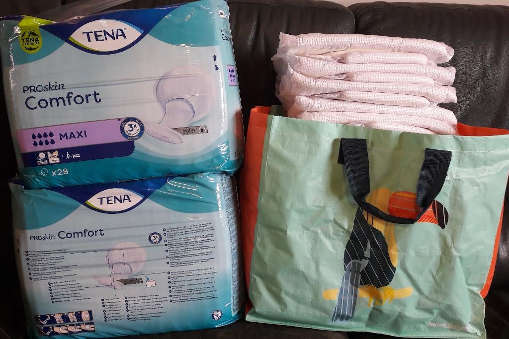 Lot de protections et Pants TENA pour fuites urinaire, Divers, Enlèvement ou Envoi, Neuf