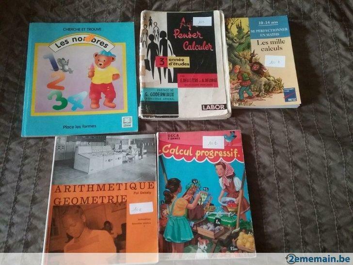 Livres de math, Enlèvement ou Envoi, Utilisé