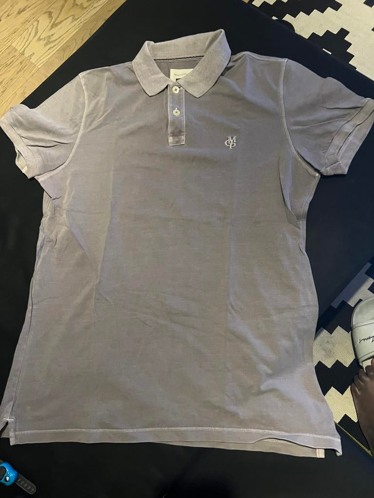 Marc O'Polo poloshirt in gewassen grijs, Ophalen of Verzenden, Grijs