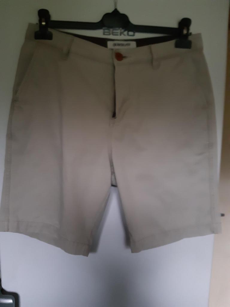 Beige broek Quiksilver maat 30, Quiksilver, Maat 48/50 (M), Beige, Ophalen of Verzenden