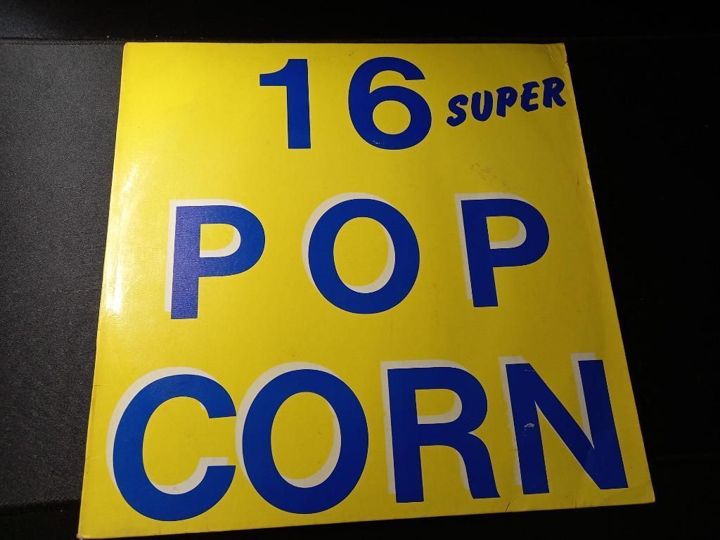 16 Super Popcorn - Popcorn LP, Enlèvement ou Envoi, Comme neuf, 12 pouces