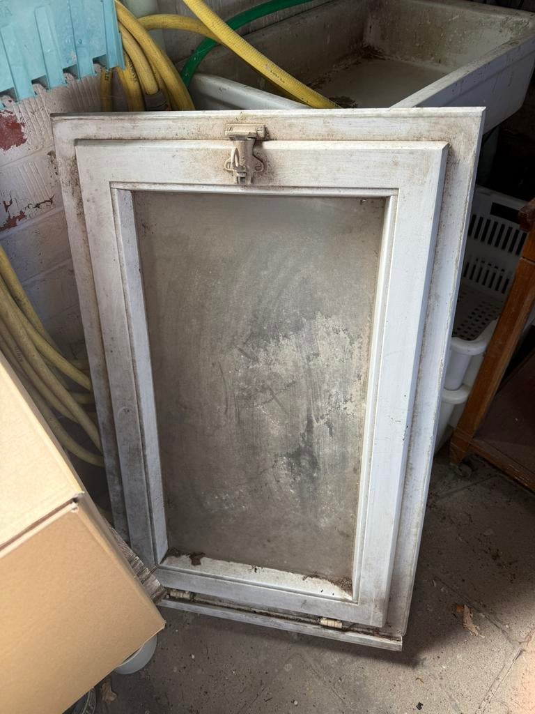 Raam met pvc, Ophalen, Gebruikt