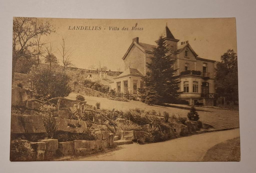 Landélies, Villa des Roses, Ophalen of Verzenden, Gelopen, Henegouwen