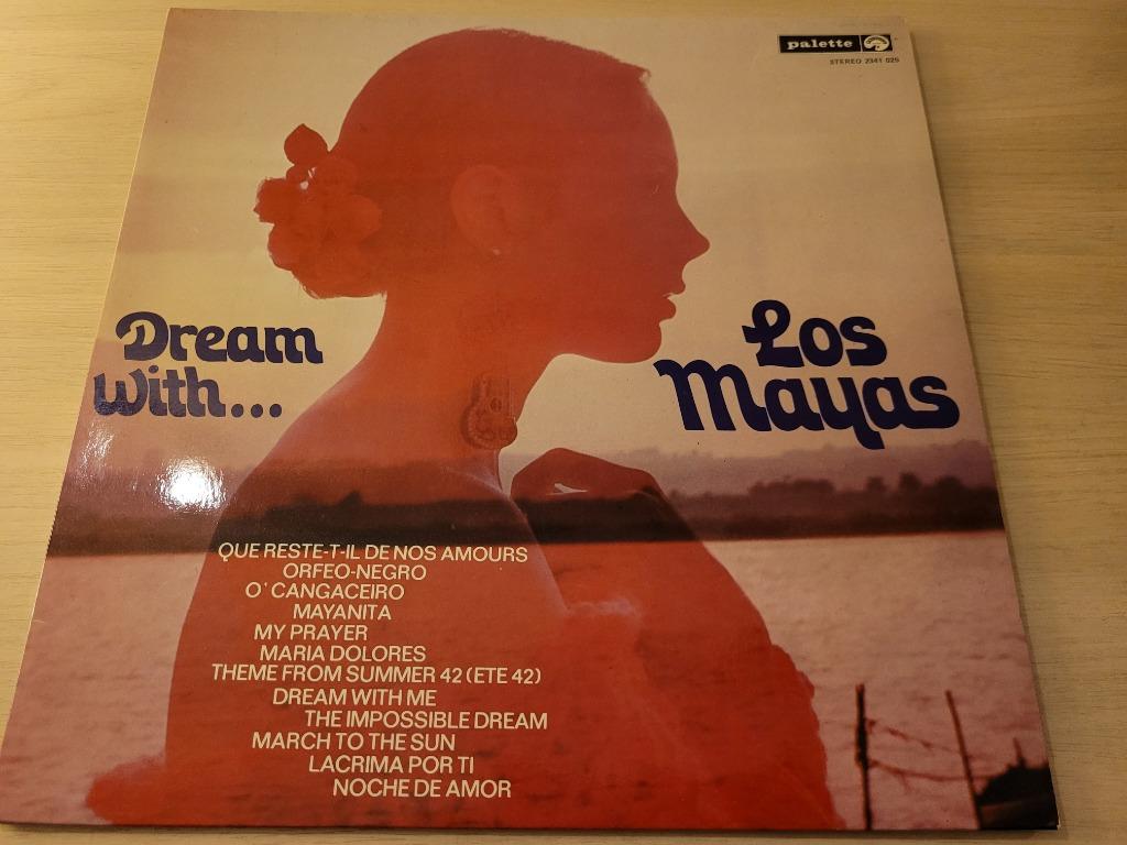 Disque vinyl 33 tours Los Mayas – Dream with, CD & DVD, Vinyles | Jazz & Blues, Enlèvement ou Envoi, 1960 à 1980, Comme neuf, Jazz