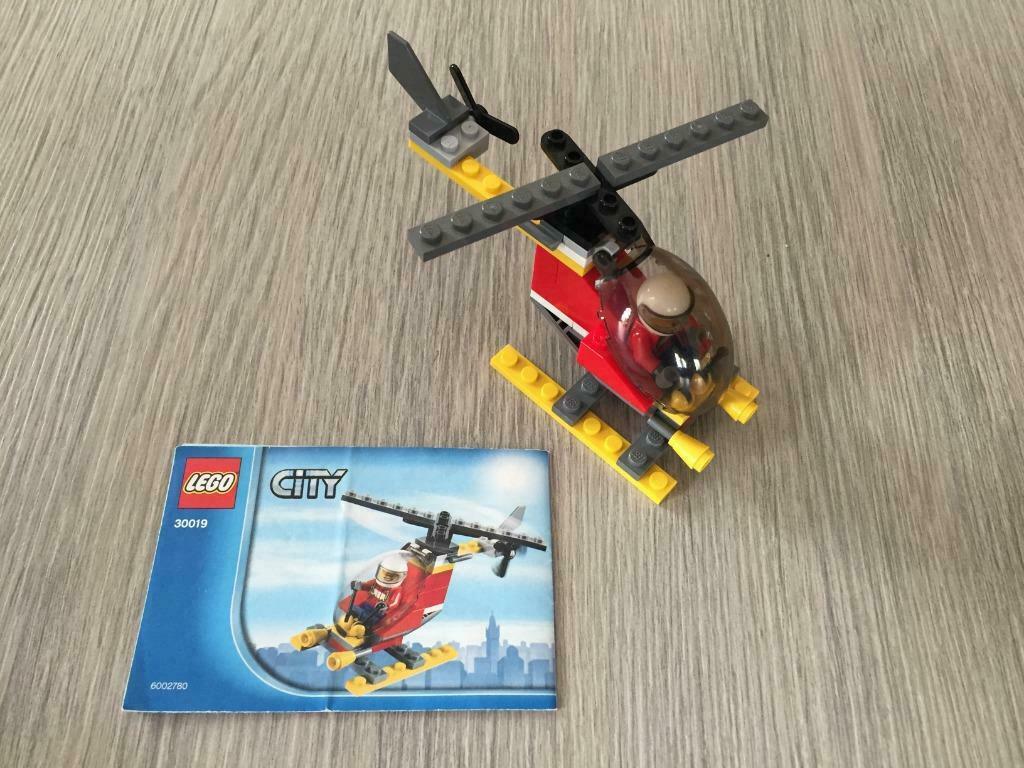 Lego City - Brandweer helicopter (30019), Ophalen of Verzenden, Zo goed als nieuw, Complete set, Lego