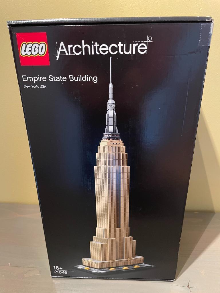 Lego 21046 Empire State Building, Kinderen en Baby's, Speelgoed | Duplo en Lego, Ophalen, Zo goed als nieuw, Complete set, Lego