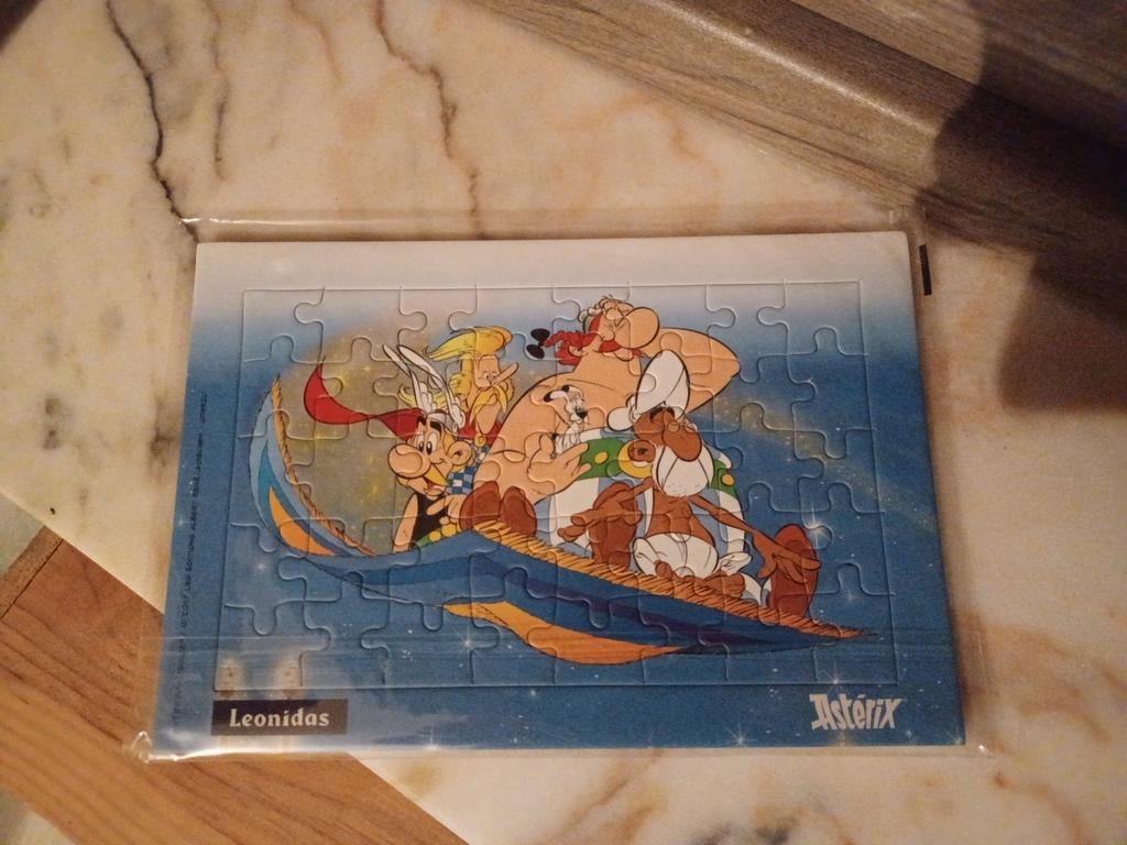 Kleine puzzel Asterix en Obelix - Leonidas 2017, Ophalen of Verzenden