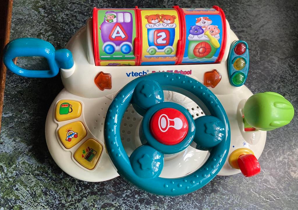 Vtech interactief autostuur., Kinderen en Baby's, Ophalen of Verzenden, Zo goed als nieuw