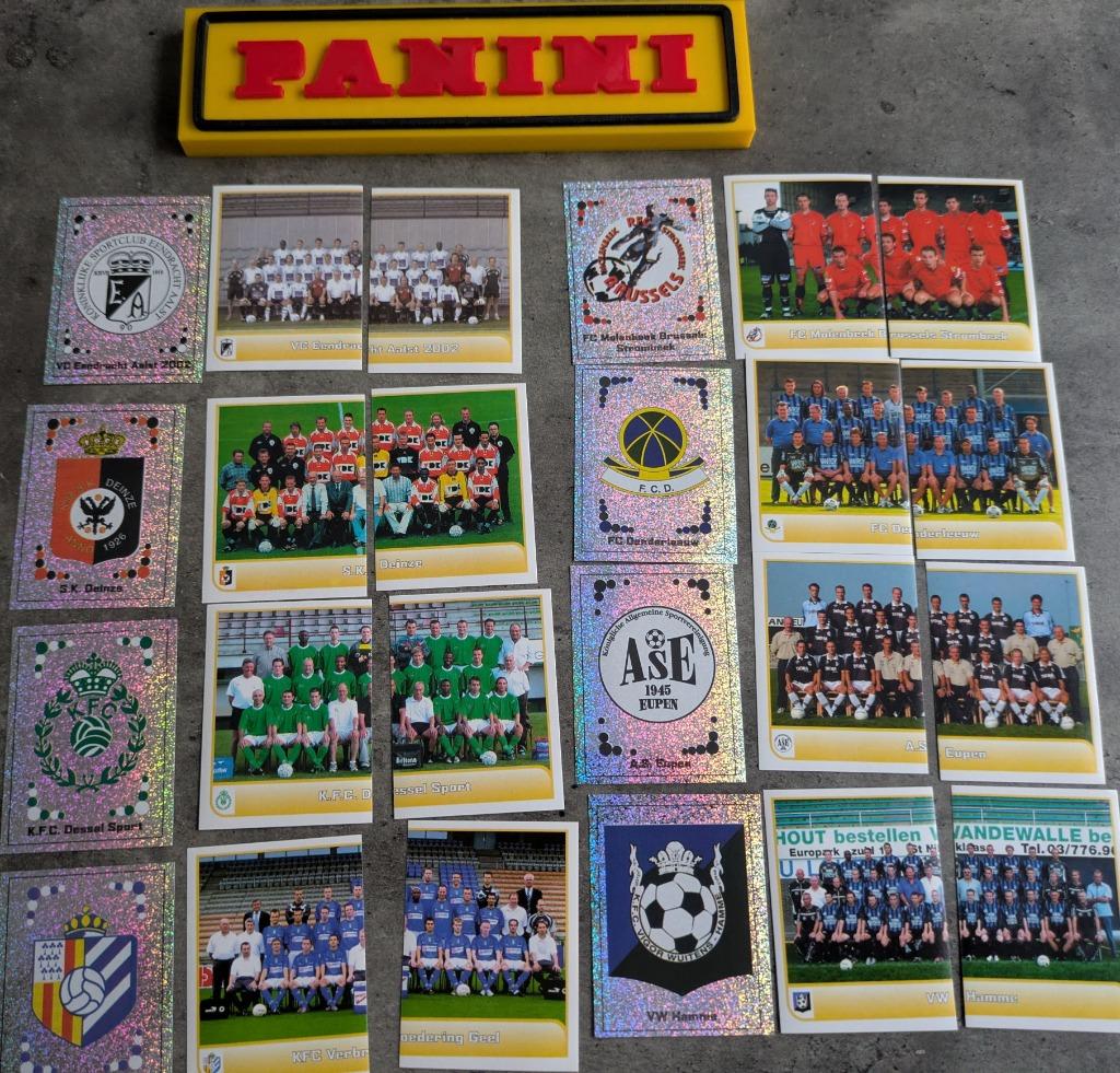 24 autocollants Panini Football 2004 8 équipes n 463/486, Envoi, Neuf