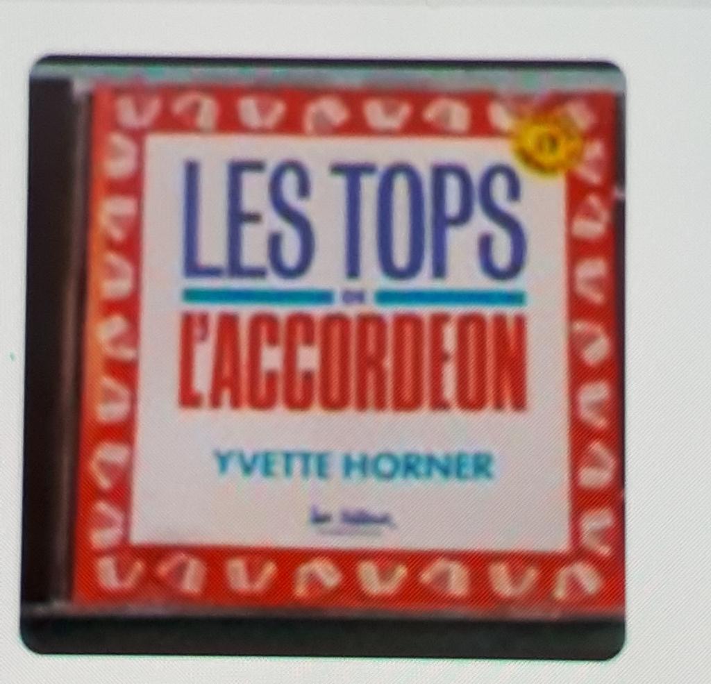 CD LE TOP DE L ACCORDEON, YVETTE HORNER, Ophalen of Verzenden, Zo goed als nieuw