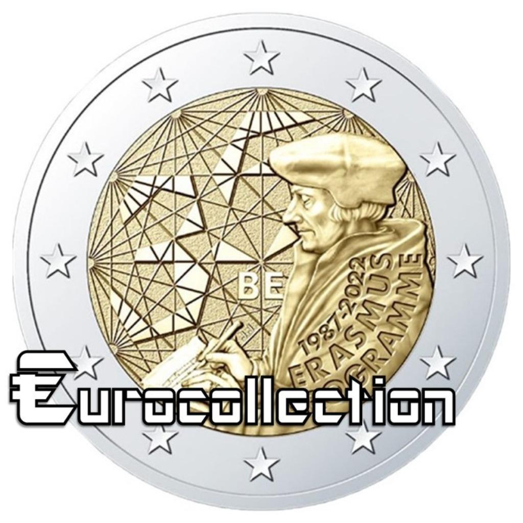 2 euros commémoration BELGIQUE 2022, Ophalen, België, 2 euro, Losse munt