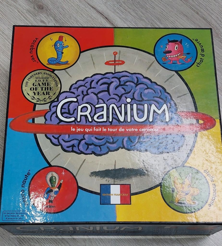 Cranium - bordspel, Hobby en Vrije tijd, Ophalen of Verzenden, Zo goed als nieuw